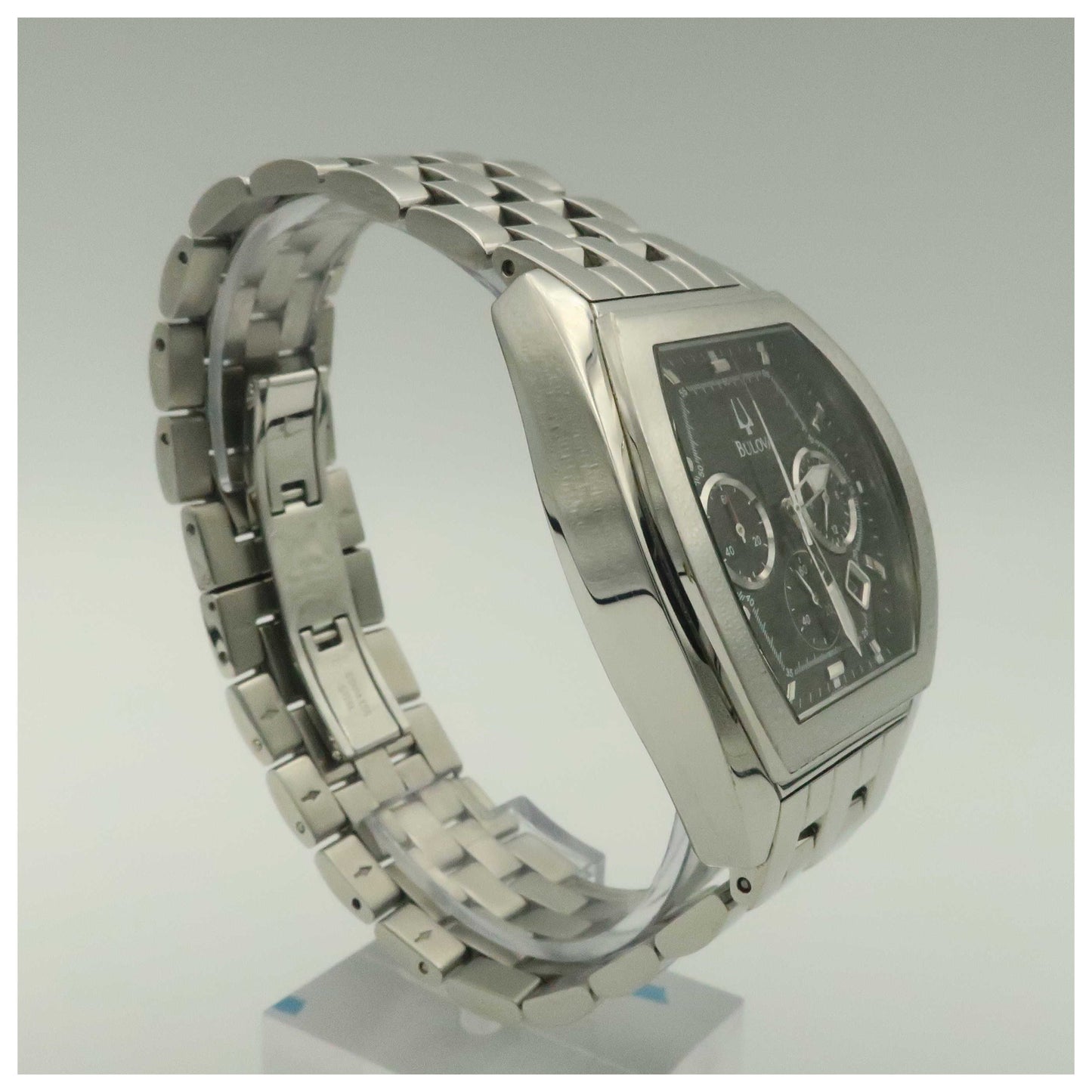 Bulova Bracelet Men's Swiss Quartz (Battery-Powered) Watch 96G59-PO - Image #3