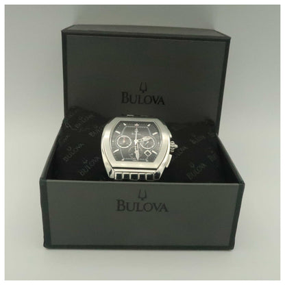 Bulova Bracelet Men's Swiss Quartz (Battery-Powered) Watch 96G59-PO - Image #6