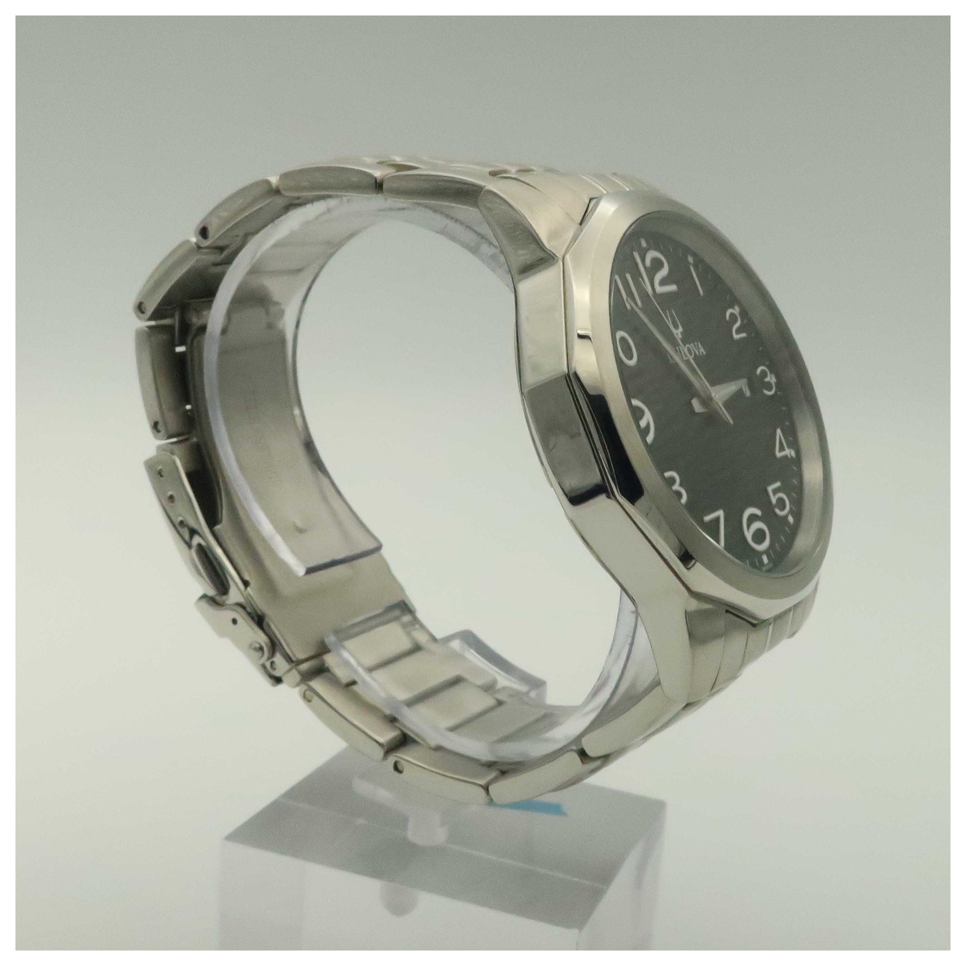 Bulova Dress Men's Japanese Quartz (Battery-Powered) Watch 96G90-PO - Image #3