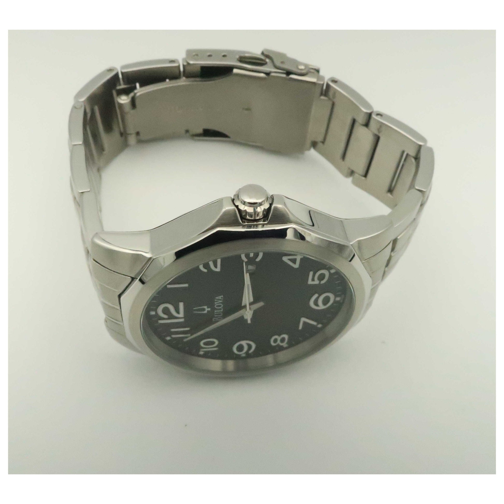 Bulova Dress Men's Japanese Quartz (Battery-Powered) Watch 96G90-PO - Image #8