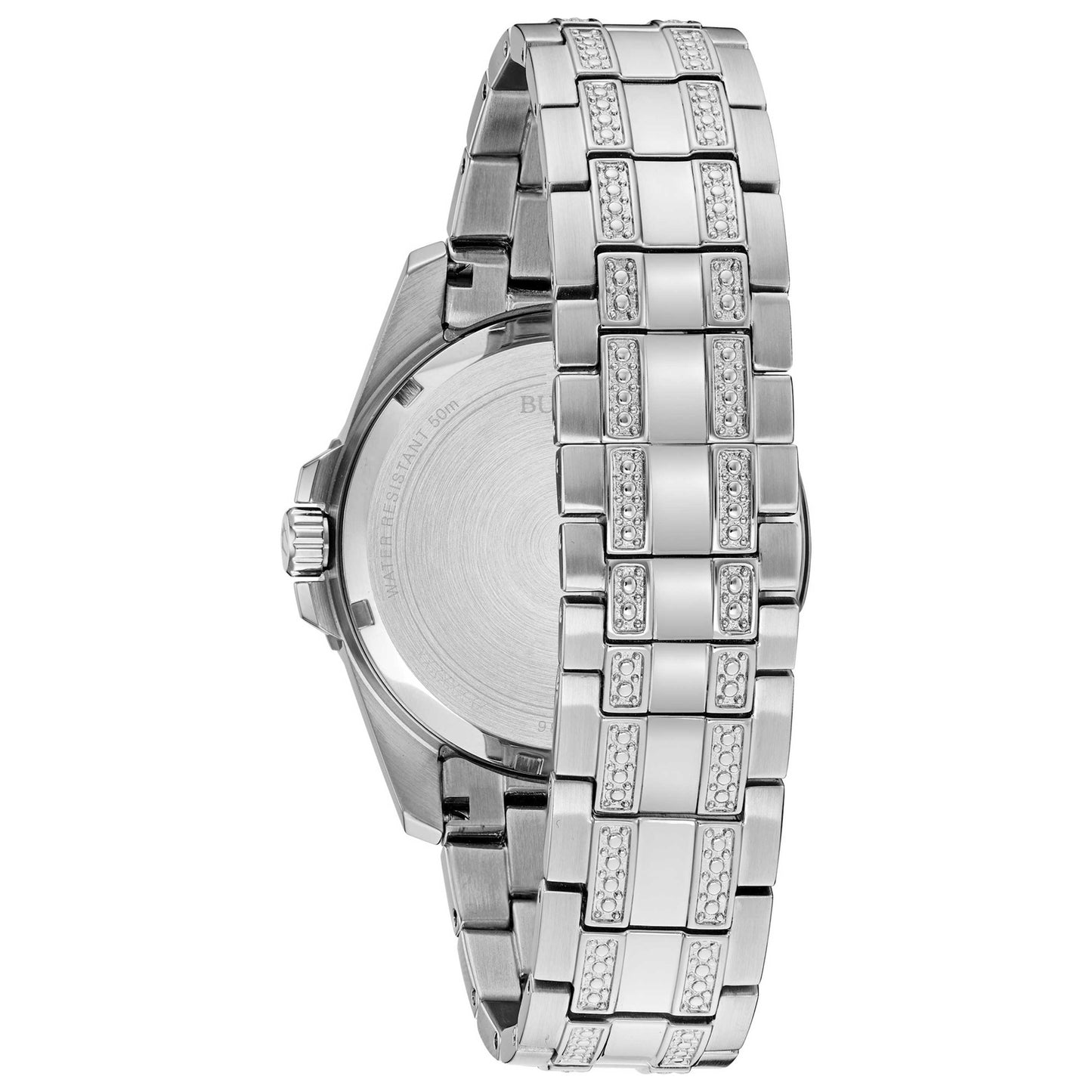 Back view of Bulova Classic Men's Quartz Watch 96K104