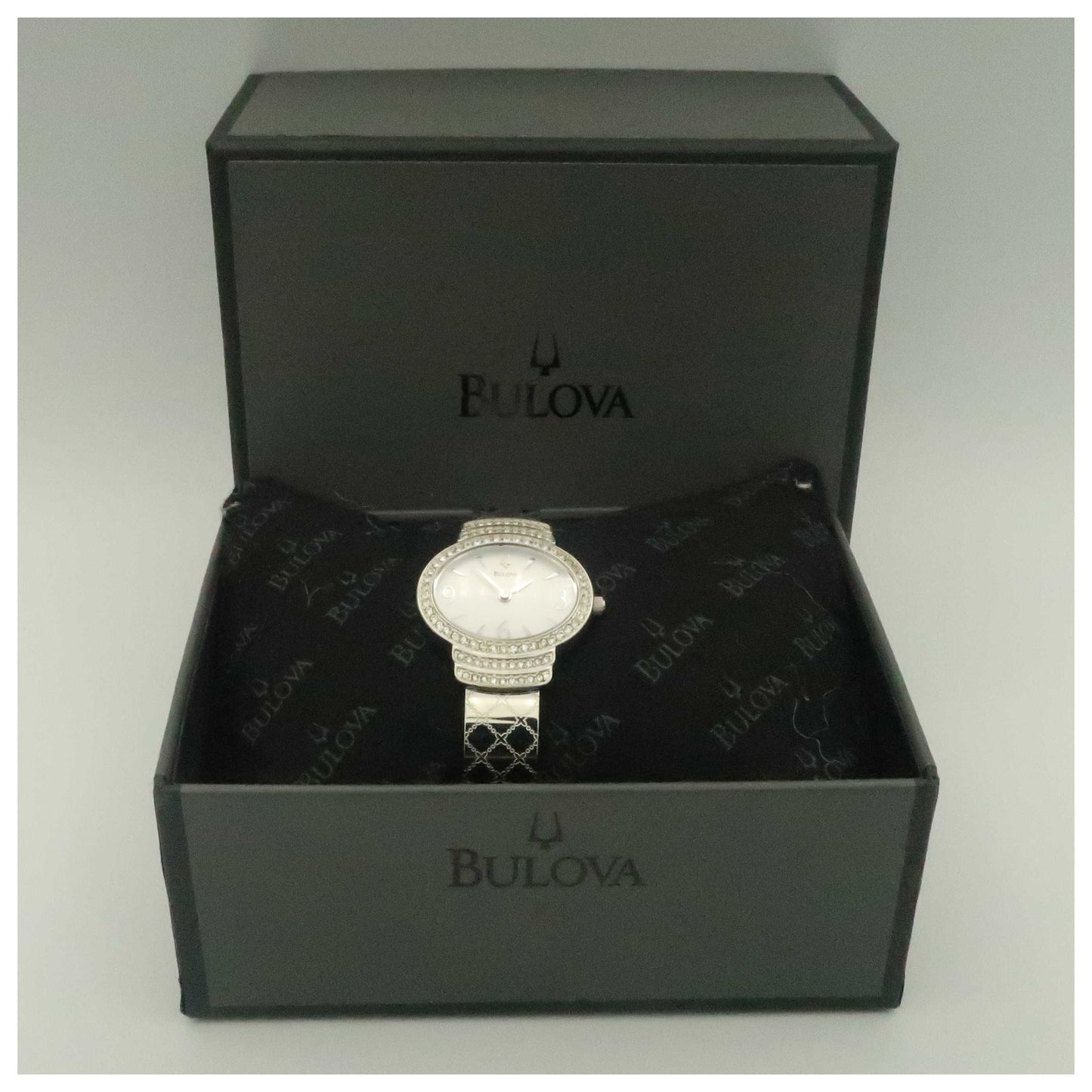 Bulova Crystal Women's Japanese Quartz (Battery-Powered) Watch 96L002-PO - Image #6