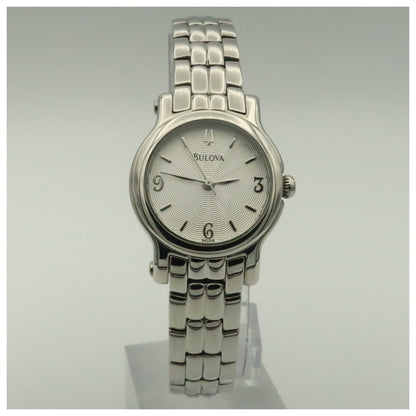 Front view of Bulova Dress Women's Quartz Watch 96L106-PO