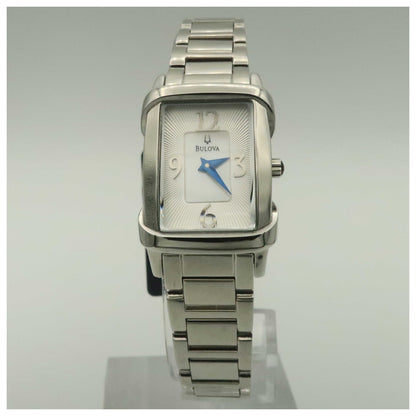 Front view of Bulova Dress Women's Quartz Watch 96L111-PO