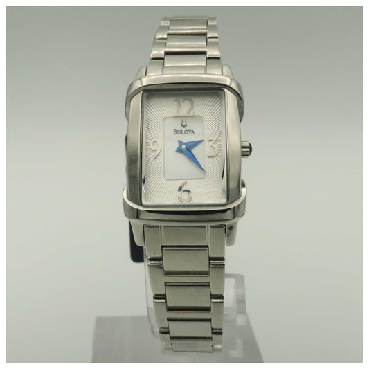 Front view of Bulova Dress Women's Quartz Watch 96L111-PO