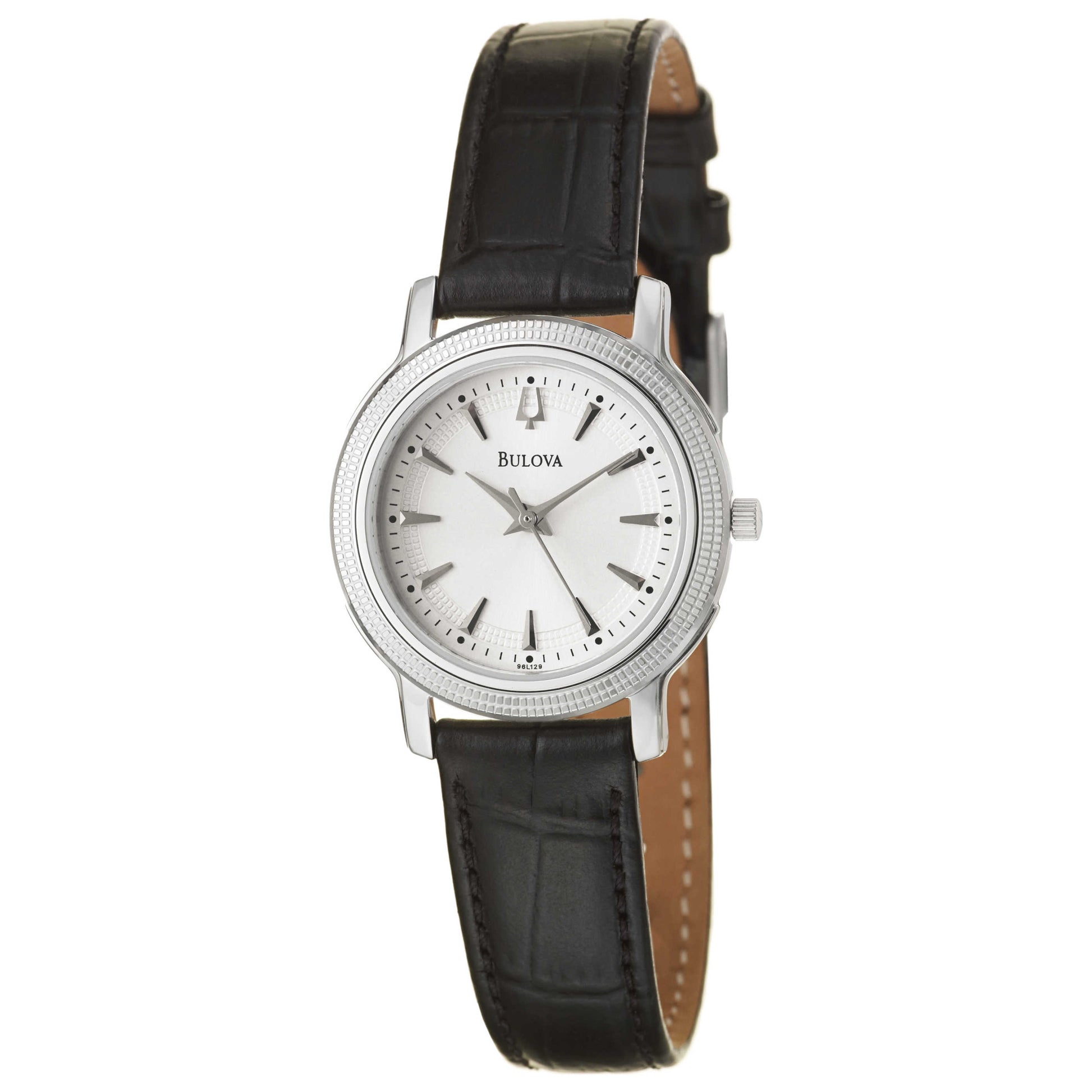 Front view of Bulova Strap Women's Quartz Watch 96L129