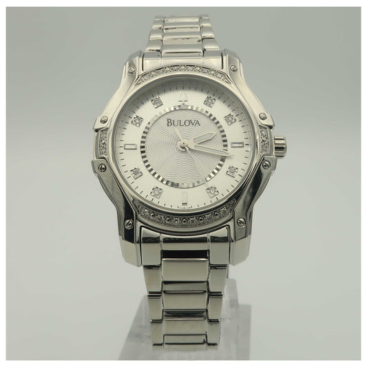 Front view of Bulova Dress Women's Quartz Watch 96L132-SDV