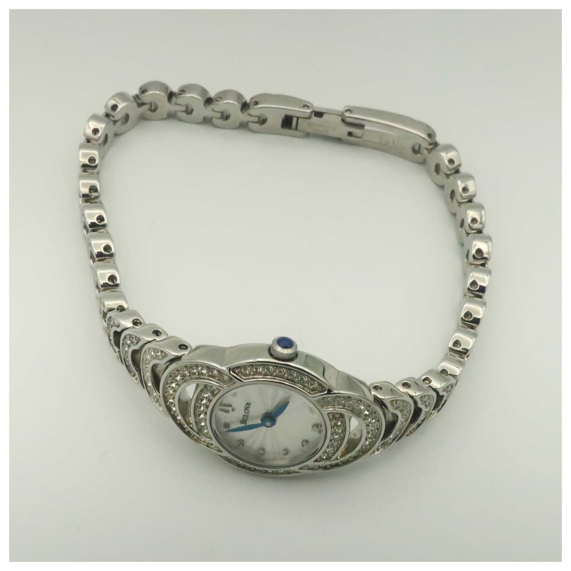 Bulova Crystal Women's Japanese Quartz (Battery-Powered) Watch 96L139-PO - Image #8