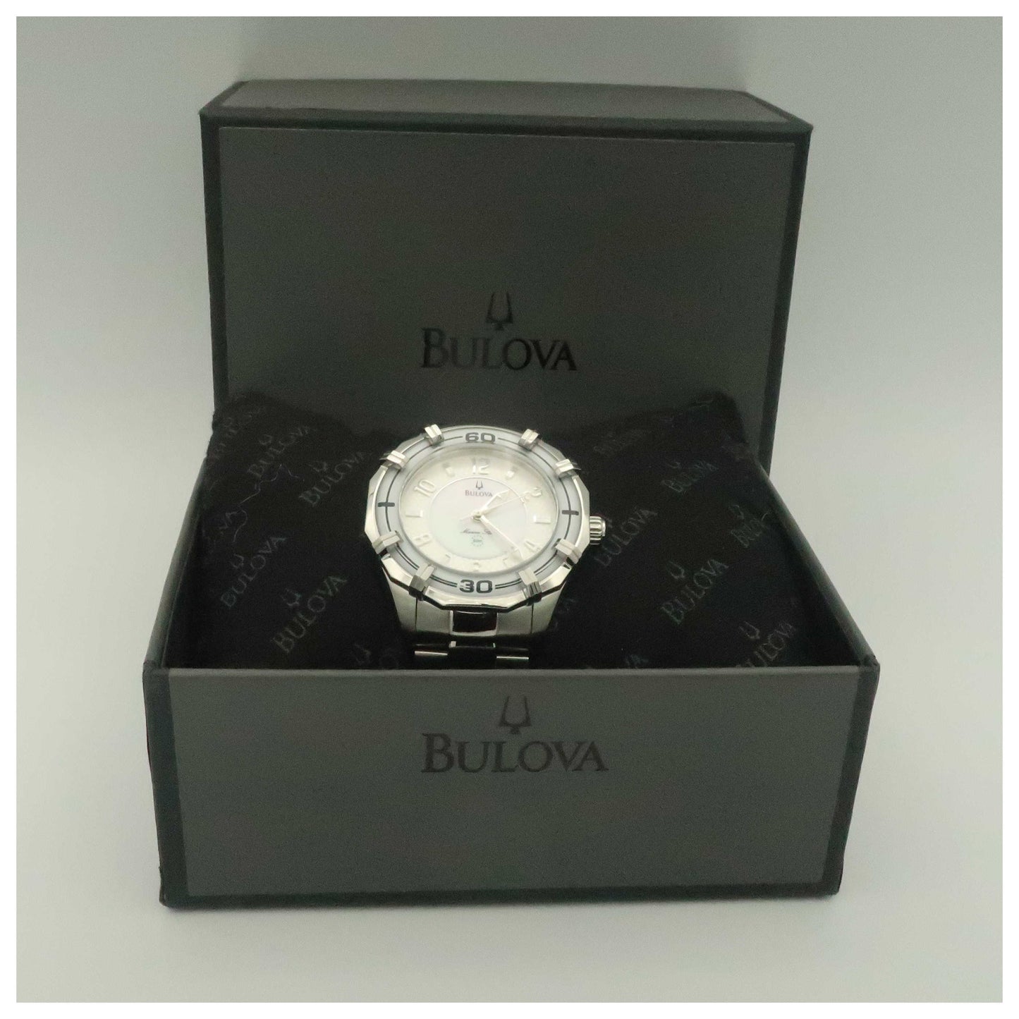 Bulova Marine Star Women's Quartz Watch 96L145-PO - Image #6