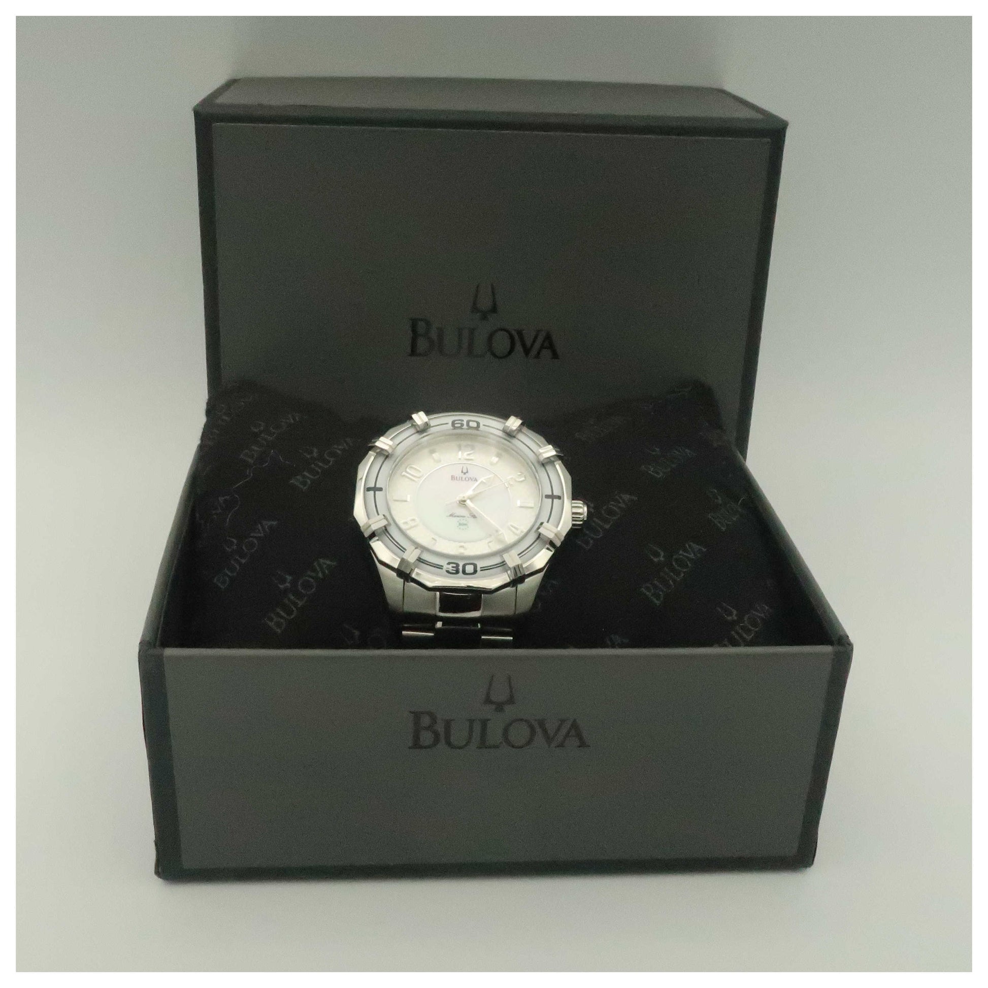 Bulova Marine Star Women's Quartz Watch 96L145-PO - Image #6