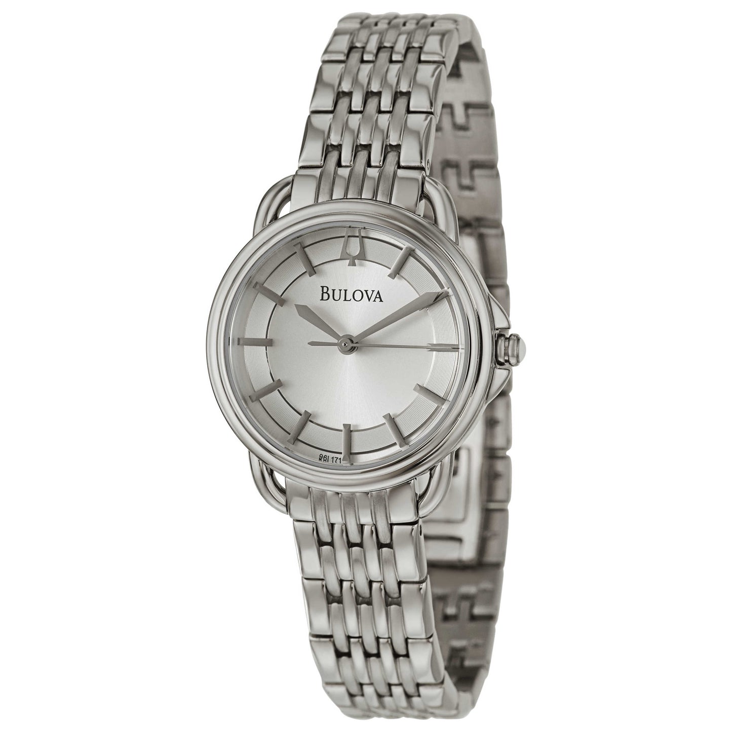 Front view of Bulova Dress Women's Japanese Quartz (Battery-Powered) Watch 96L171