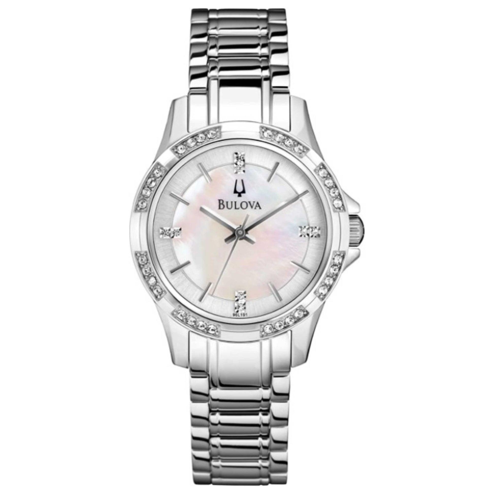 Front view of Bulova Classic Women's Quartz Watch 96L191