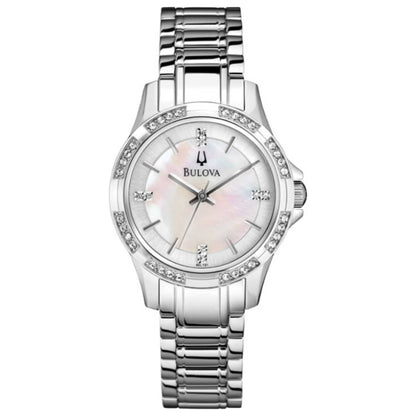 Front view of Bulova Classic Women's Quartz Watch 96L191
