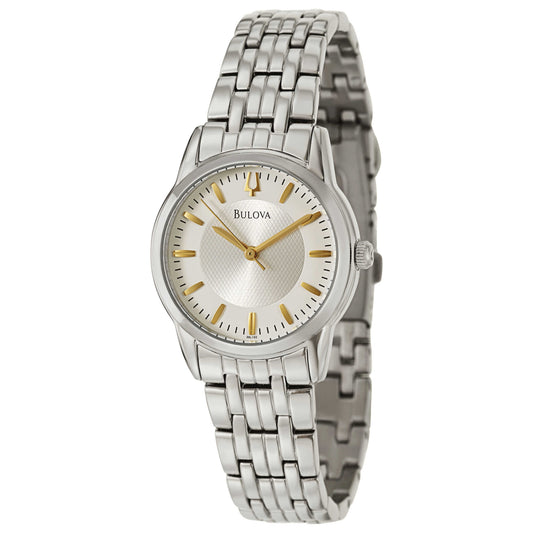 Front view of Bulova Bracelet Women's Japanese Quartz (Battery-Powered) Watch 96L192
