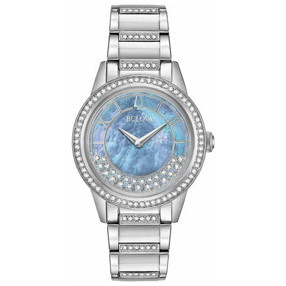 Front view of Bulova Turnstyle Women's Quartz Watch 96L260