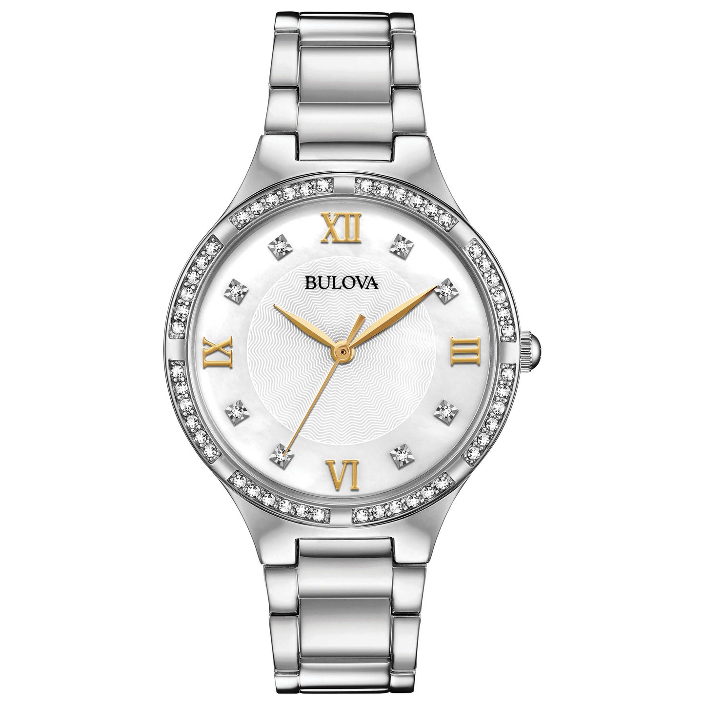 Front view of Bulova Classic Women's Quartz Watch 96L263