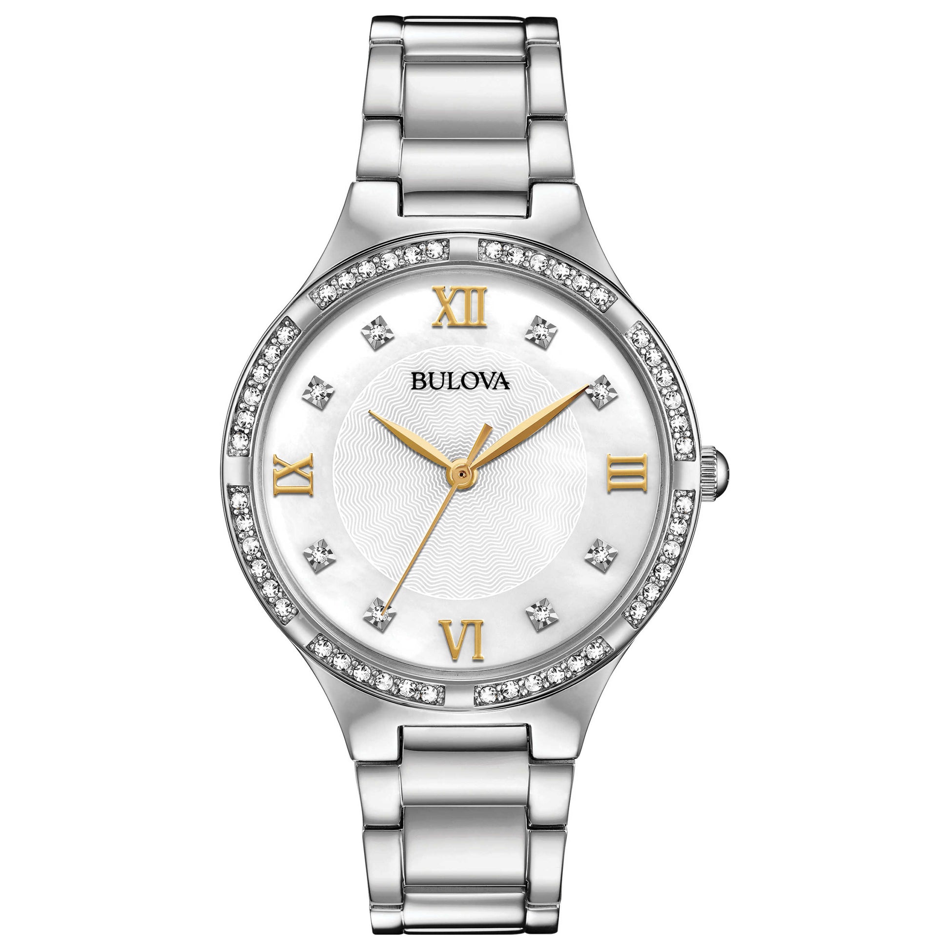 Front view of Bulova Classic Women's Quartz Watch 96L263