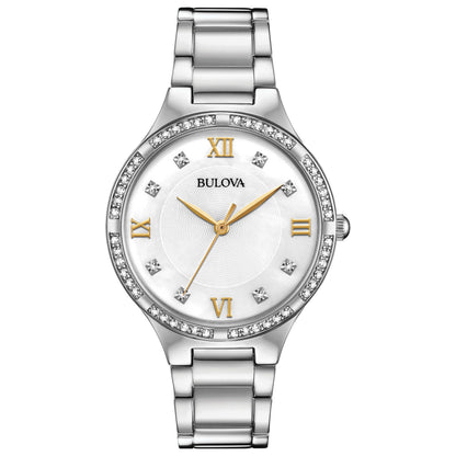 Front view of Bulova Classic Women's Quartz Watch 96L263