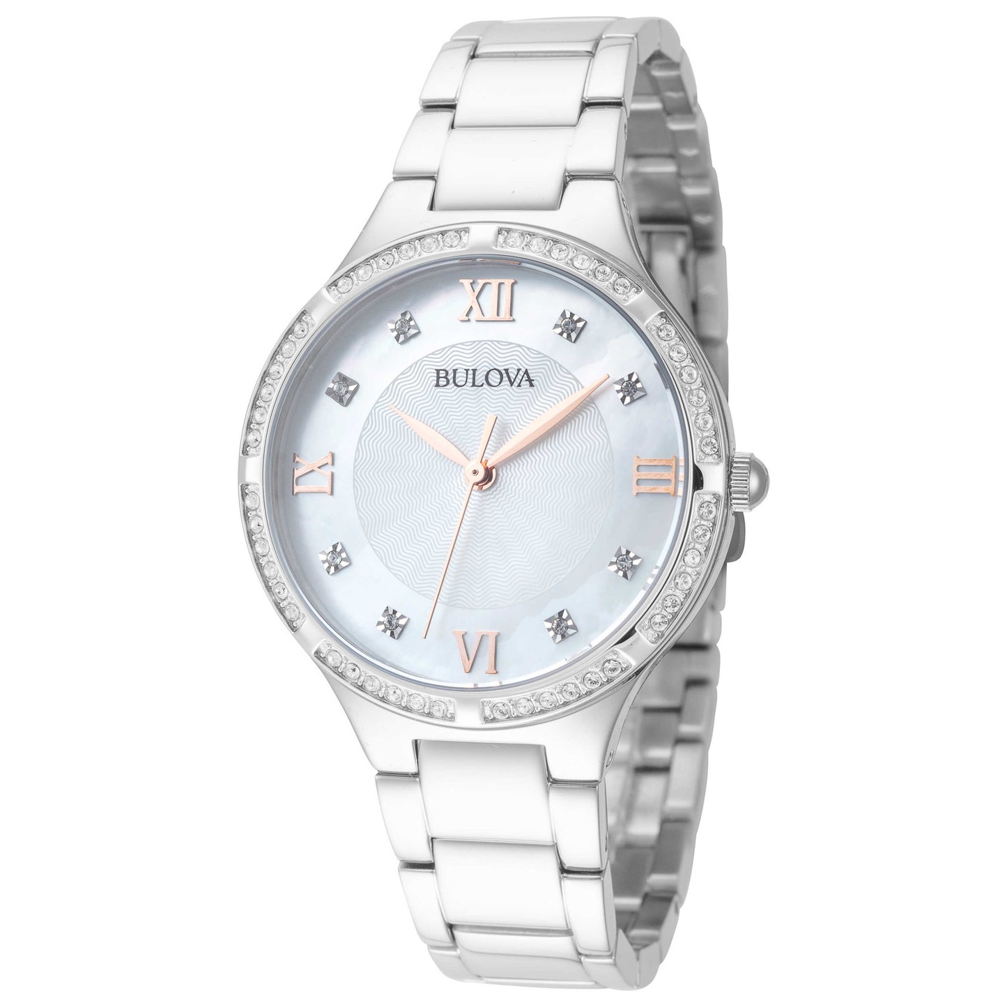 Front view of Bulova Classic Women's Quartz Watch 96L264