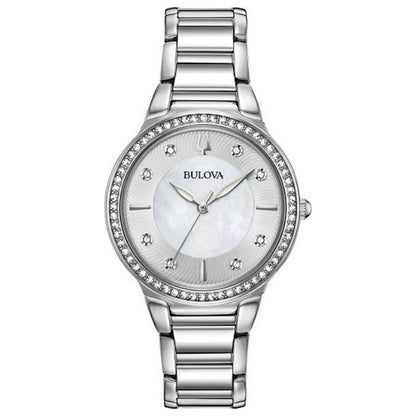 Front view of Bulova Classic Women's Quartz Watch 96L267