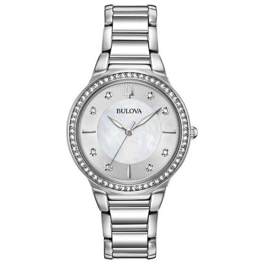 Front view of Bulova Classic Women's Quartz Watch 96L267