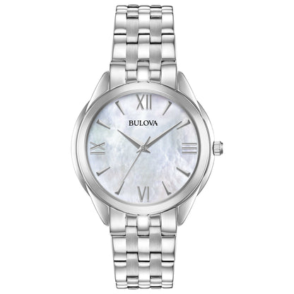 Front view of Bulova Classic Women's Quartz Watch 96L268