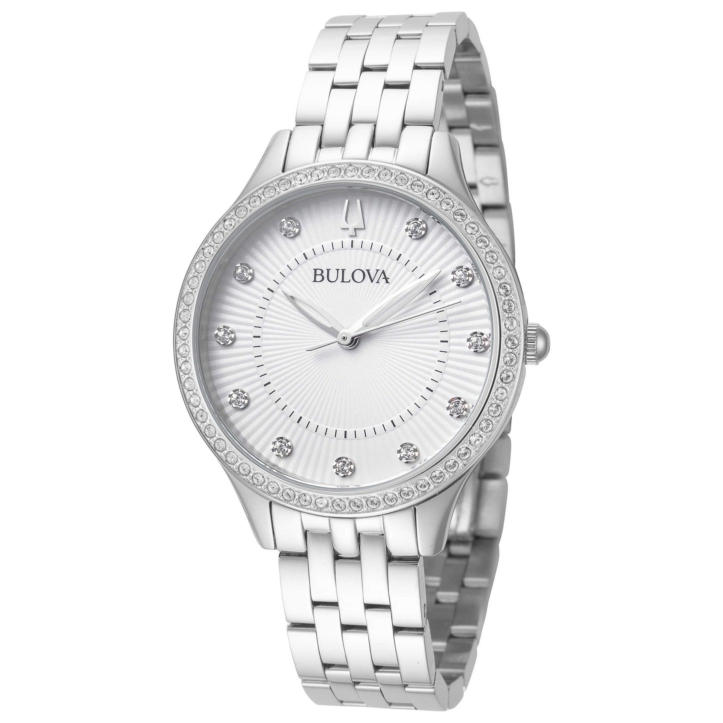 Front view of Bulova Classic Women's Quartz Watch 96L270