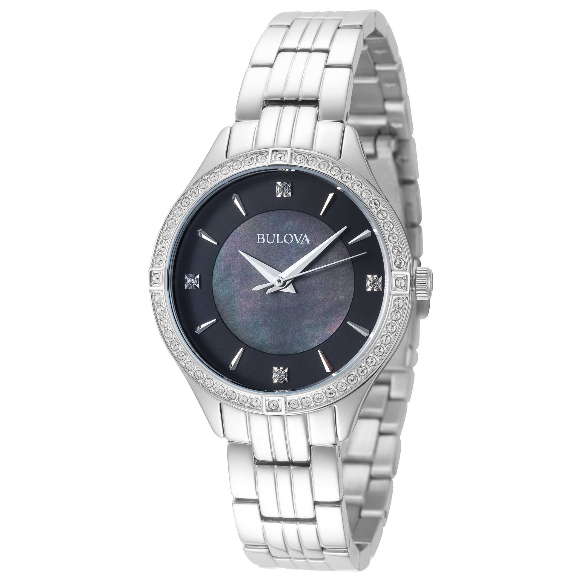 Front view of Bulova Classic Women's Quartz Watch 96L281