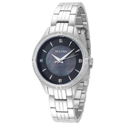 Front view of Bulova Classic Women's Quartz Watch 96L281