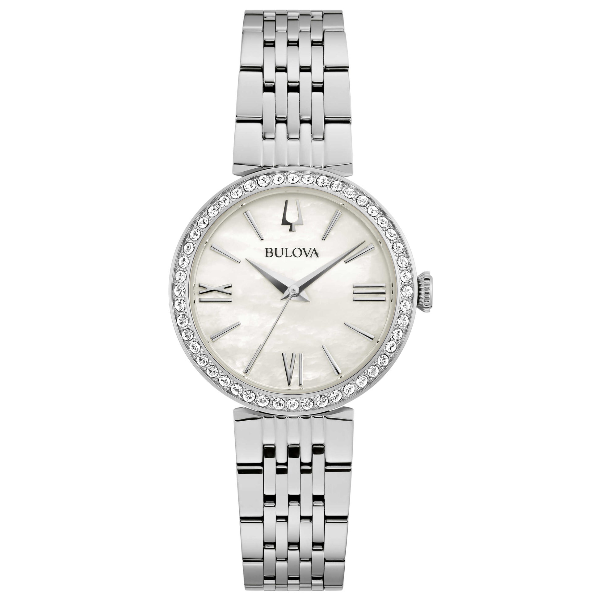 Front view of Bulova Classic Women's Quartz Watch 96L284