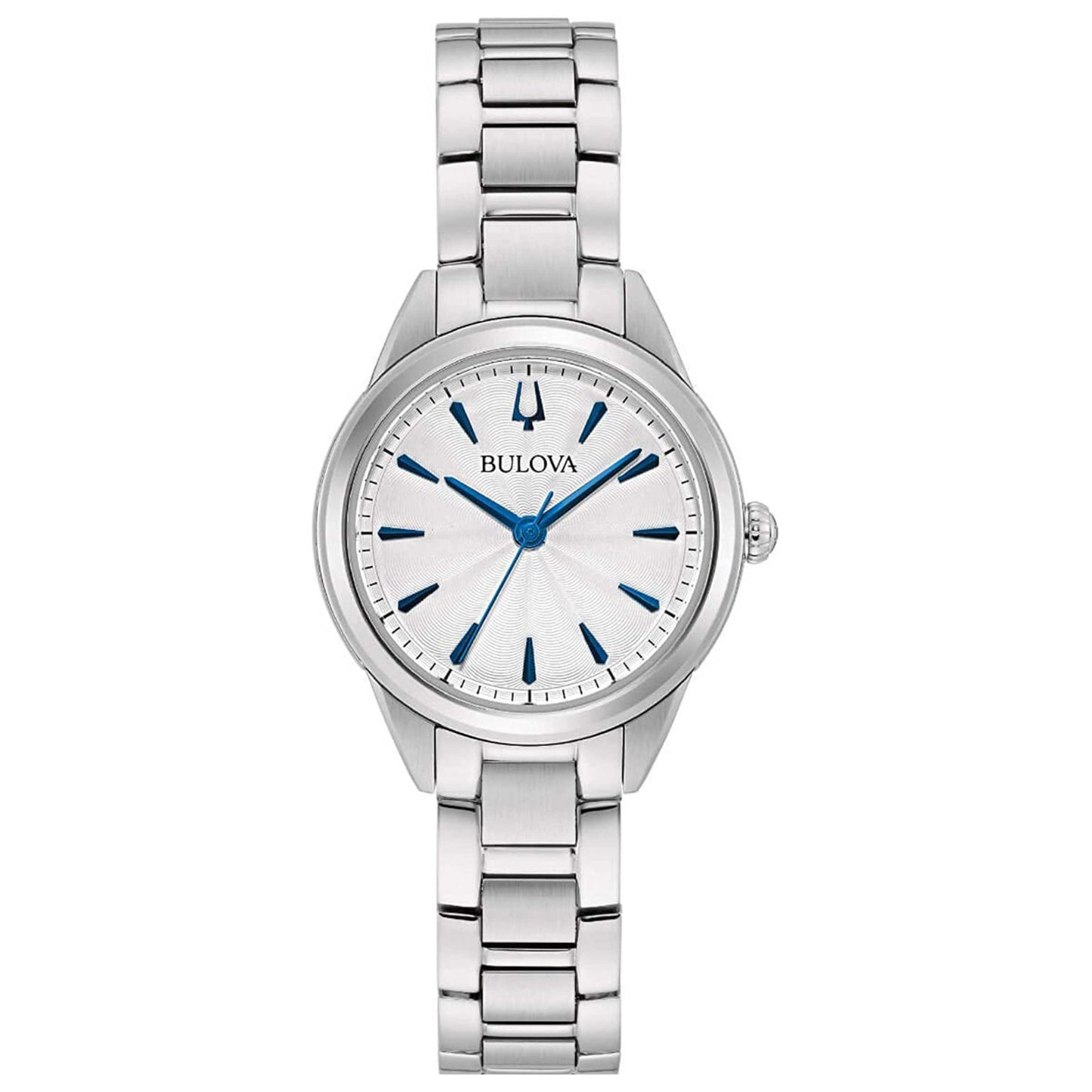 Front view of Bulova Sutton Women's Quartz Watch 96L285