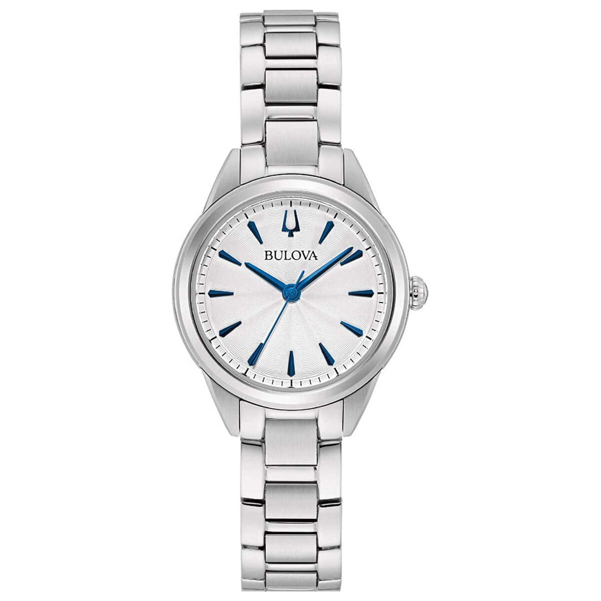 Front view of Bulova Sutton Women's Quartz Watch 96L285
