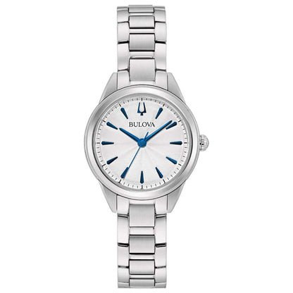 Front view of Bulova Sutton Women's Quartz Watch 96L285