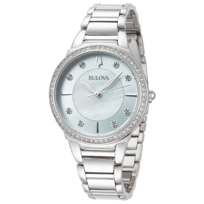 Front view of Bulova Classic Women's Quartz Watch 96L288