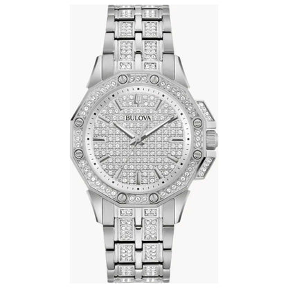 Front view of Bulova Octava Women's Quartz Watch 96L305