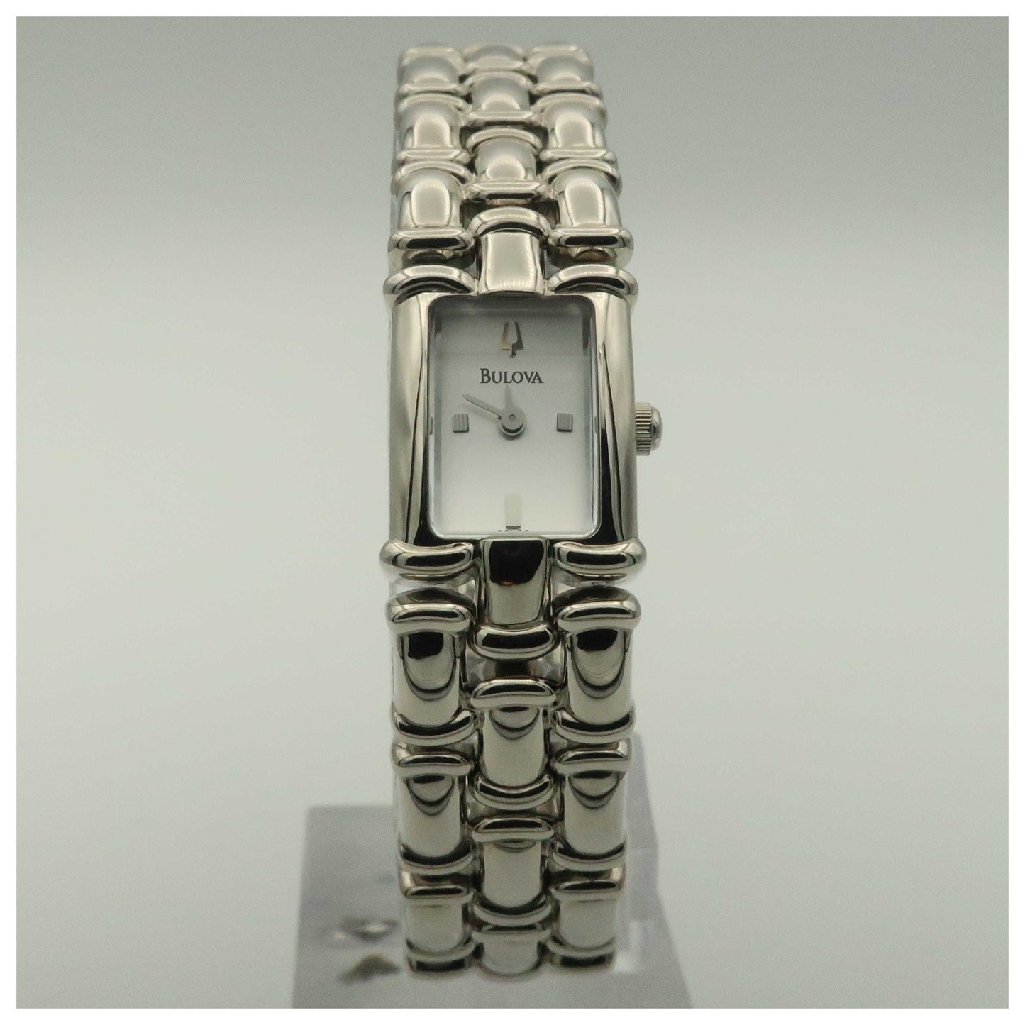 Front view of Bulova Bracelet Women's Quartz Watch 96L80-PO