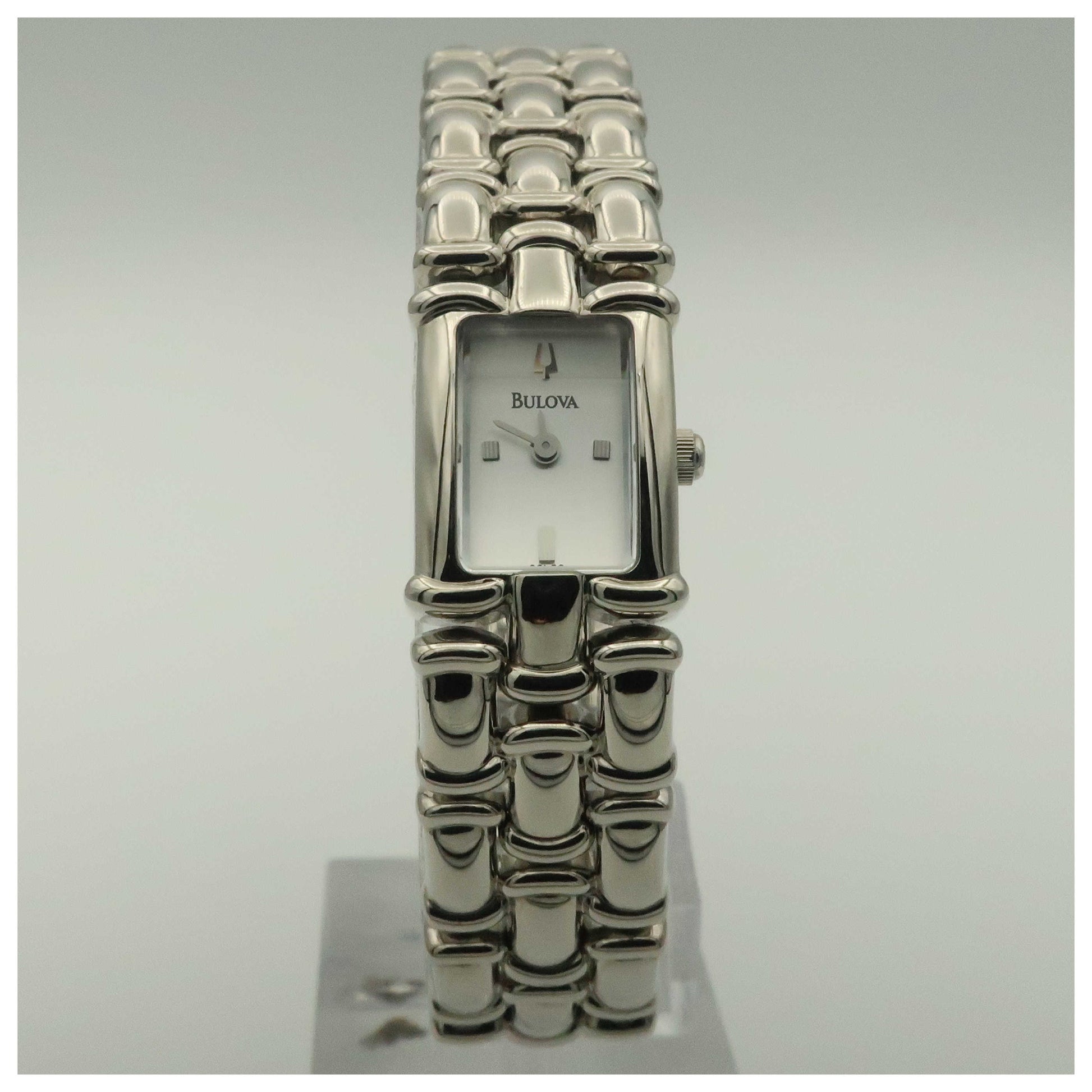 Front view of Bulova Bracelet Women's Quartz Watch 96L80-PO