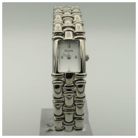 Front view of Bulova Bracelet Women's Quartz Watch 96L80-PO