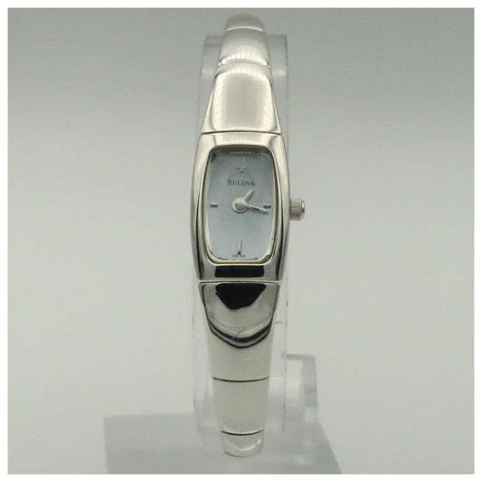 Front view of Bulova Dress Women's Quartz Watch 96L98-PO