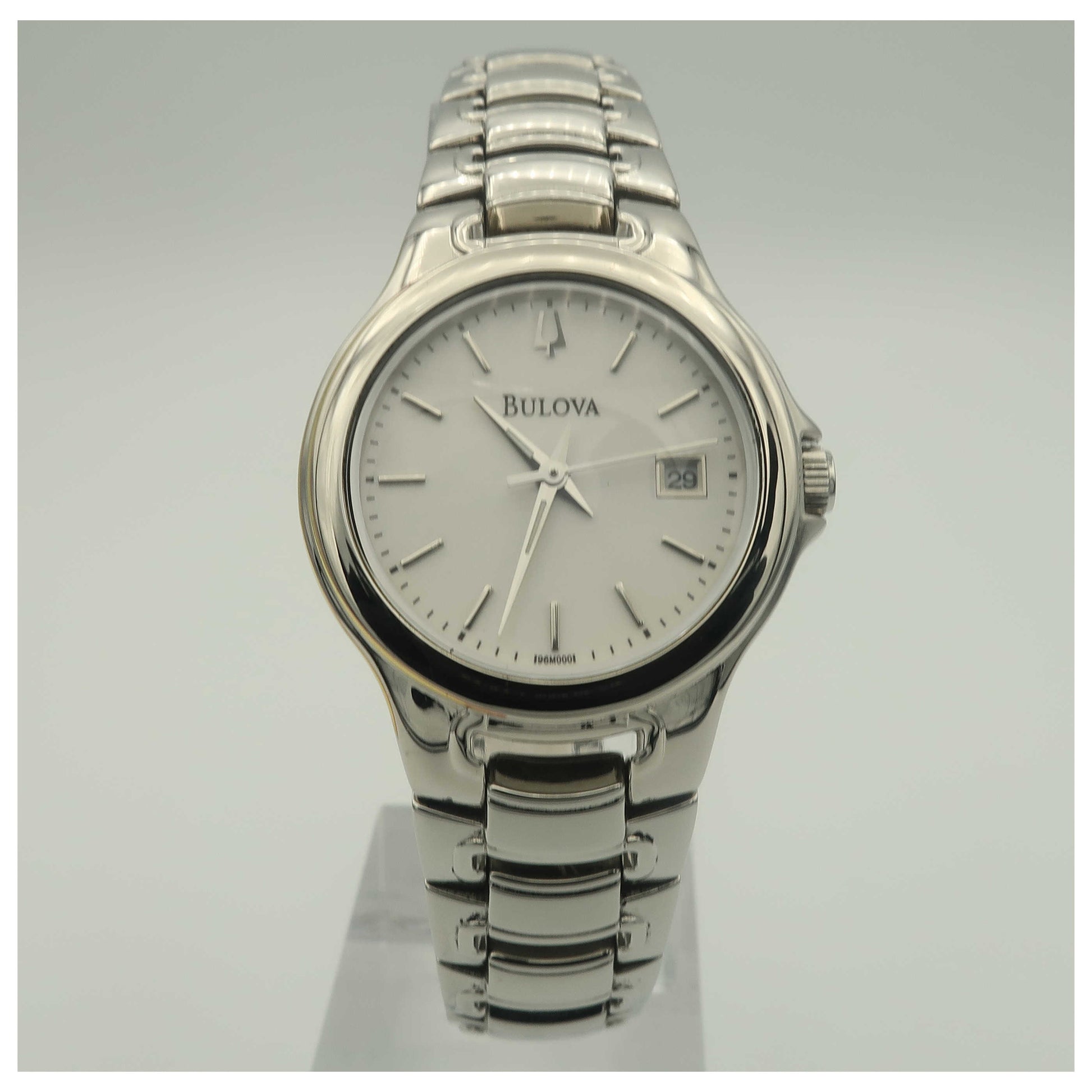 Front view of Bulova Dress Women's Quartz Watch 96M000-PO