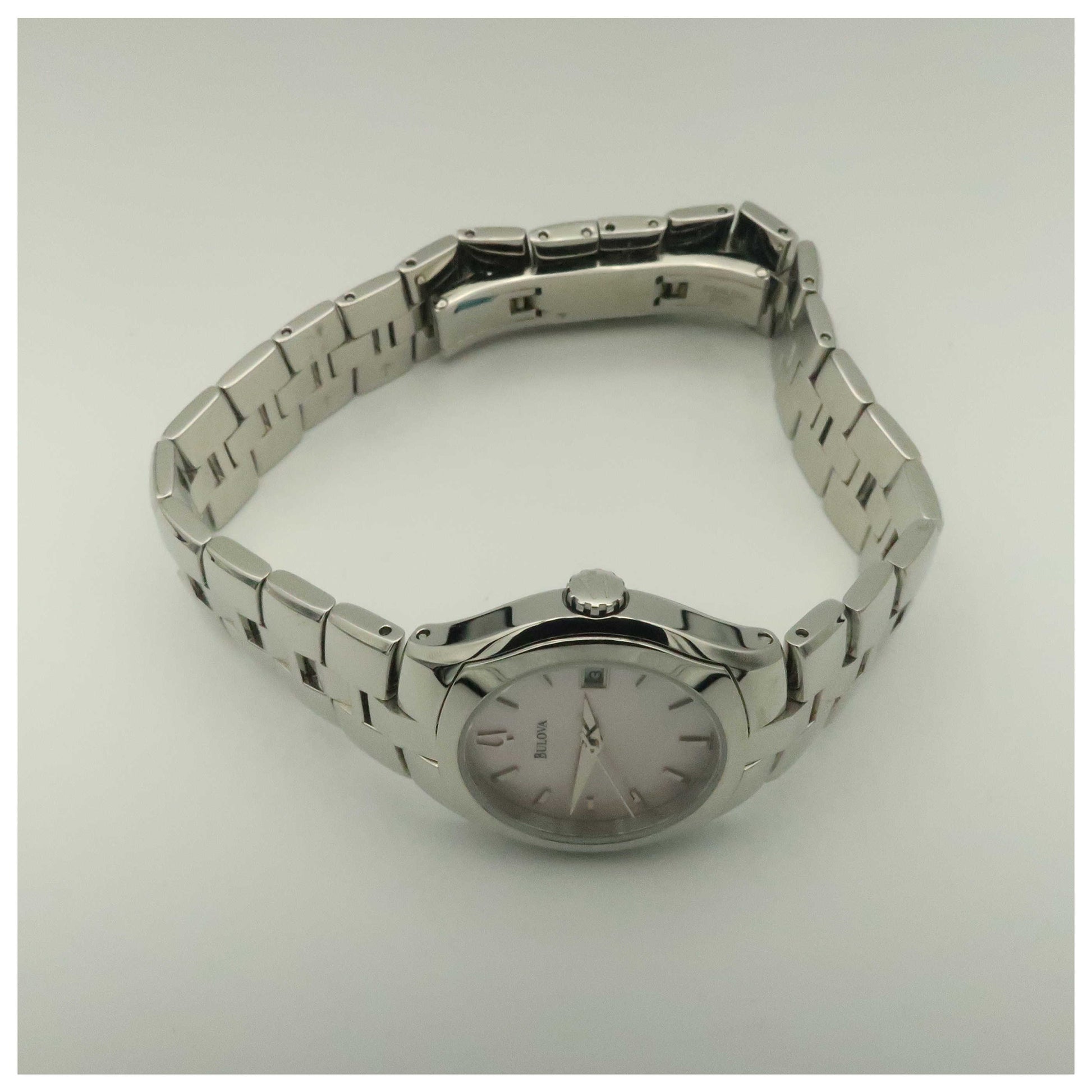 Bulova Dress Women's Quartz Watch 96M101-PO - Image #8