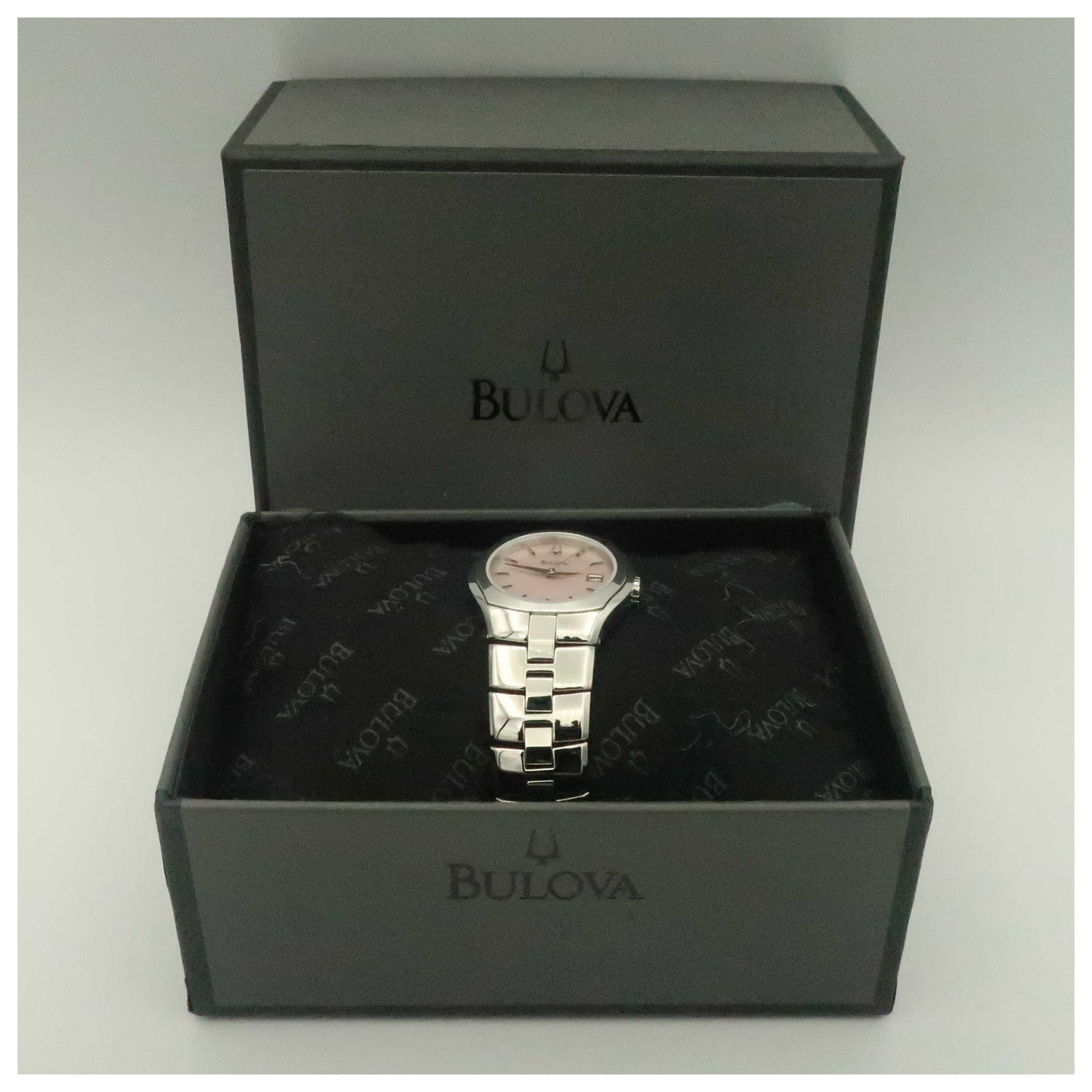 Bulova Dress Women's Quartz Watch 96M101-PO - Image #6