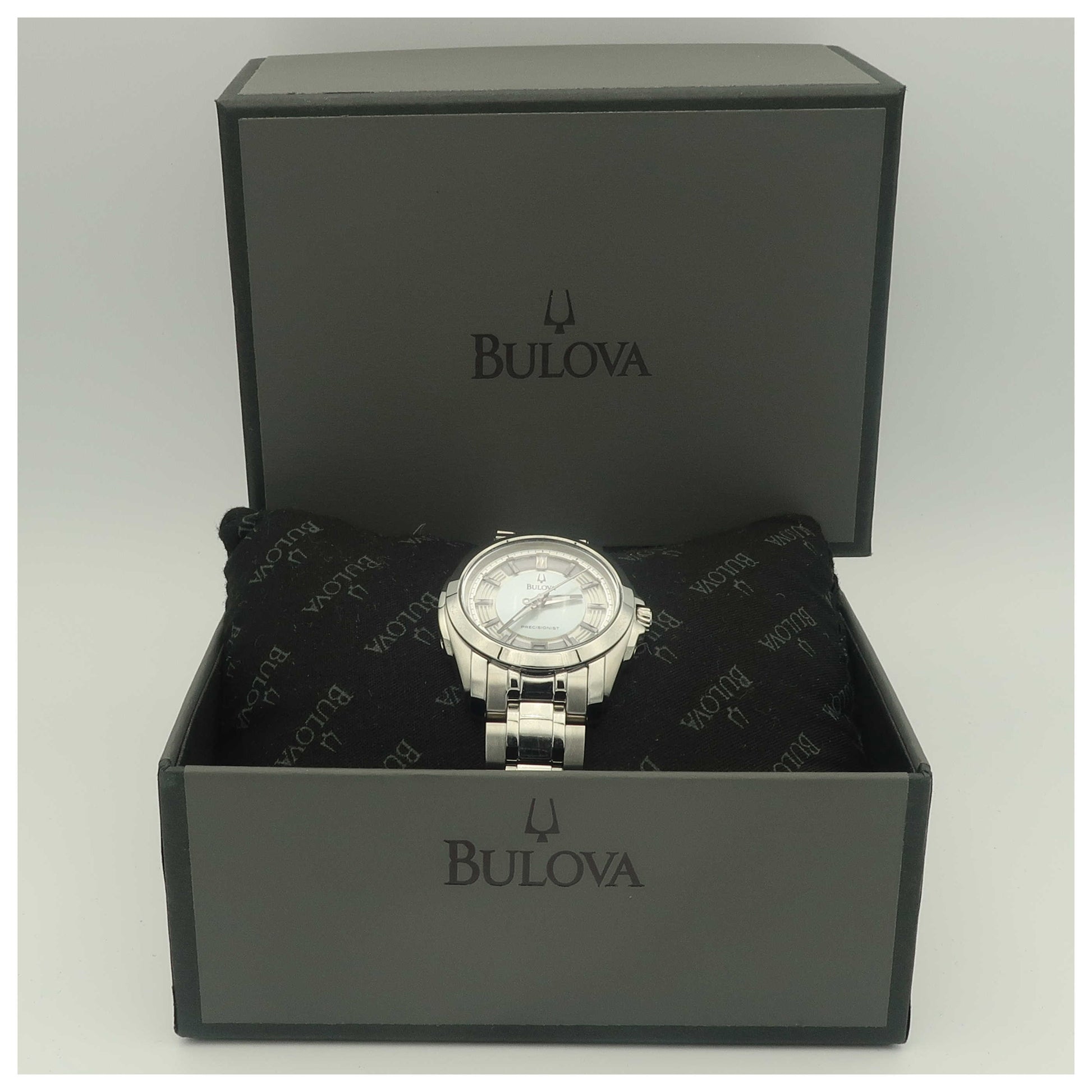 Bulova Precisionist Women's Japanese Quartz (Battery-Powered) Watch 96M108-SD - Image #6