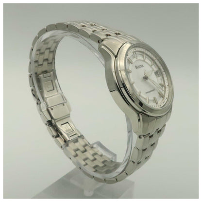 Bulova Precisionist Women's Japanese Quartz (Battery-Powered) Watch 96M121-PO - Image #3