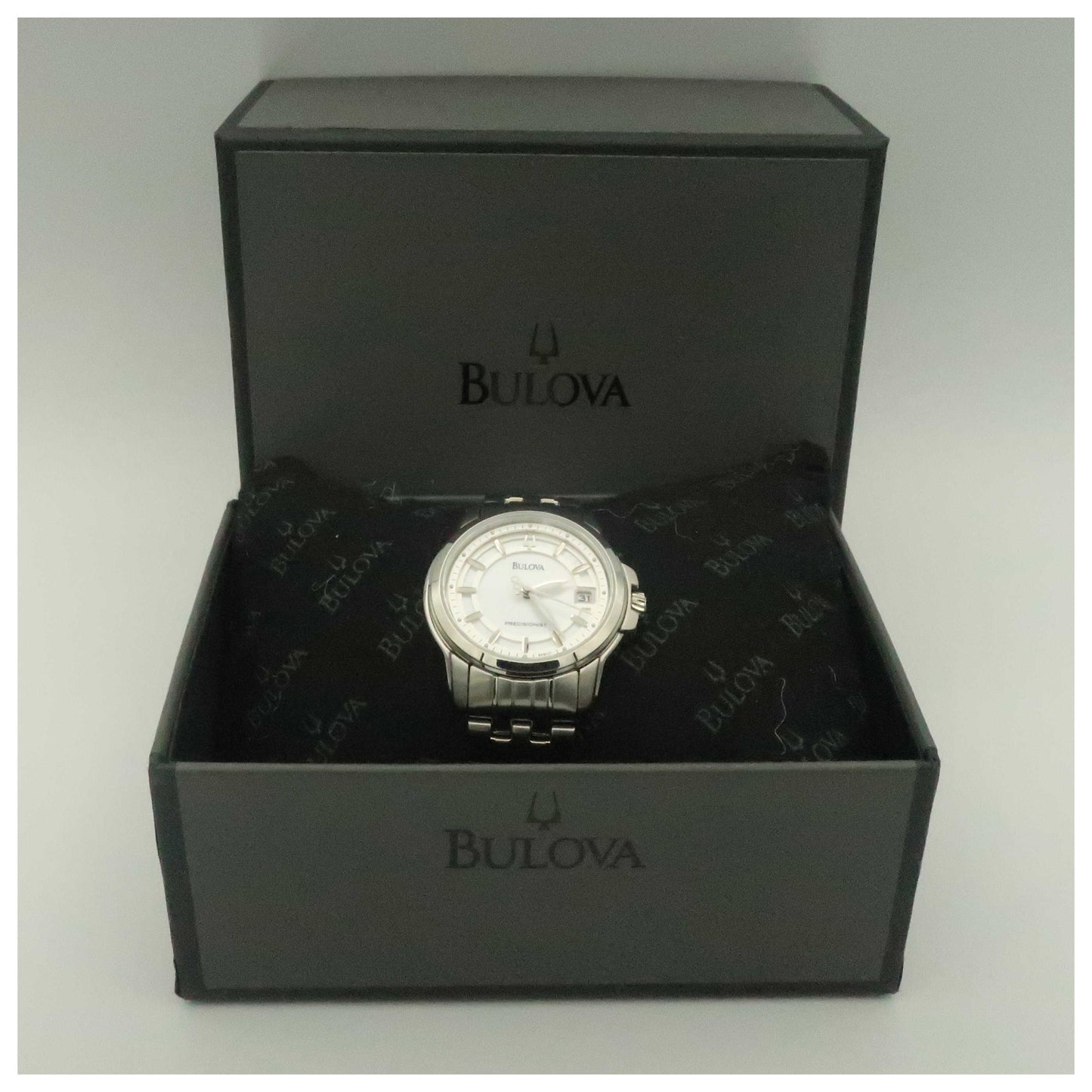 Bulova Precisionist Women's Japanese Quartz (Battery-Powered) Watch 96M121-PO - Image #6