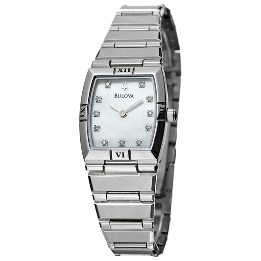 Front view of Bulova Bracelet Women's Quartz Watch 96P000