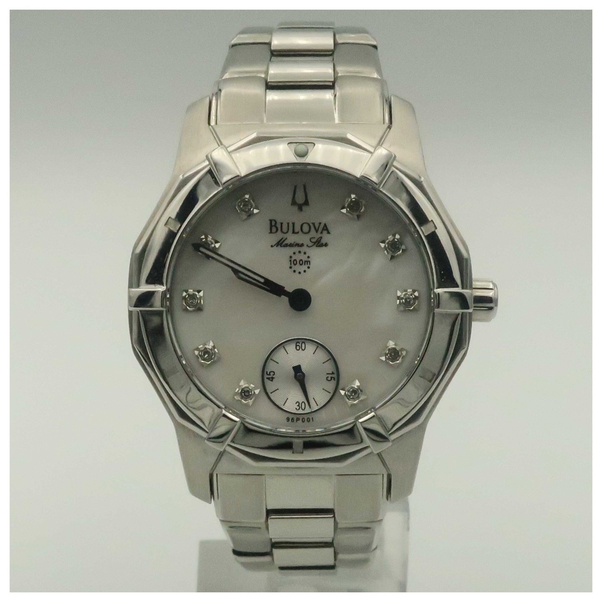 Front view of Bulova Bracelet Women's Watch 96P001-PO2