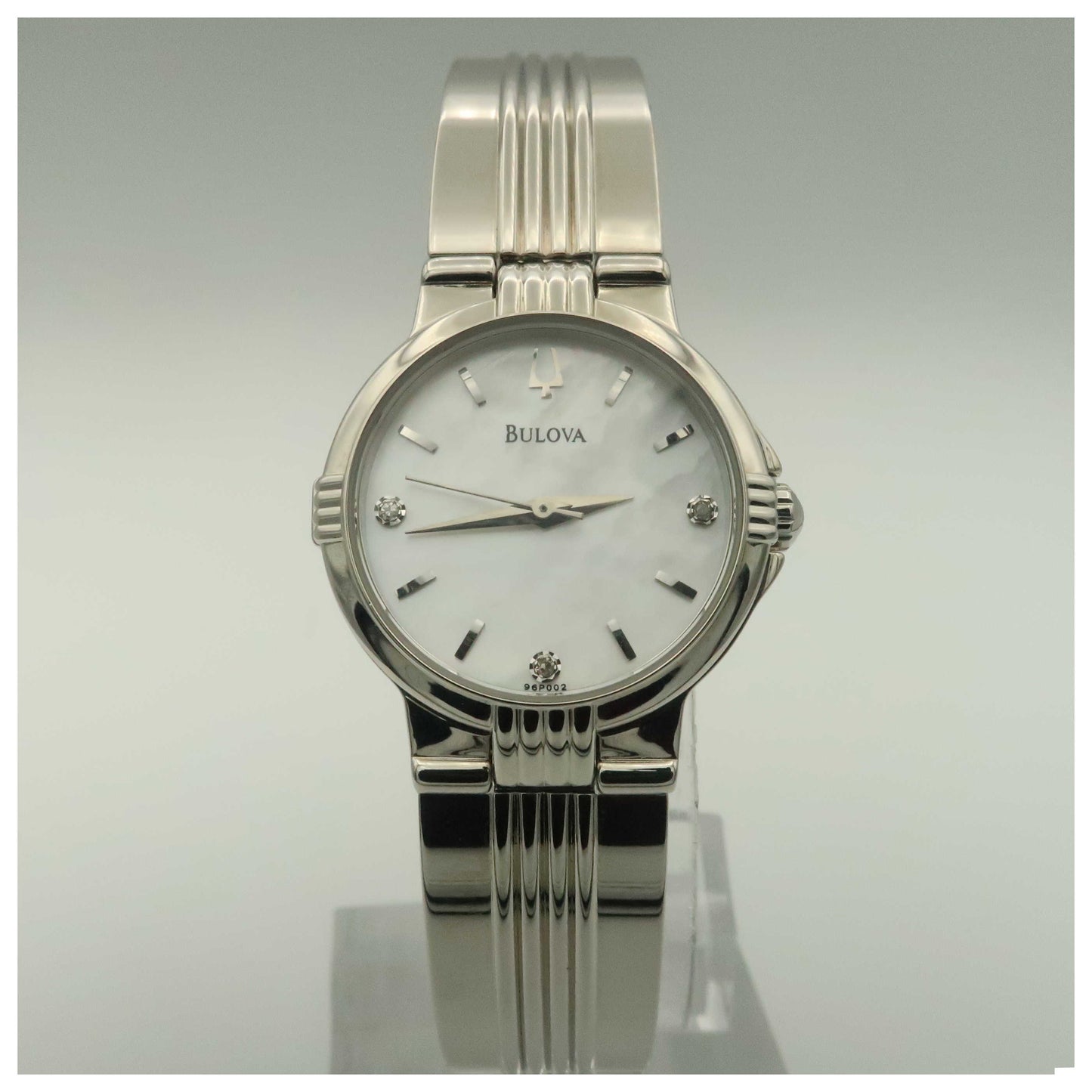 Front view of Bulova Bracelet Women's Swiss Quartz (Battery-Powered) Watch 96P002-PO