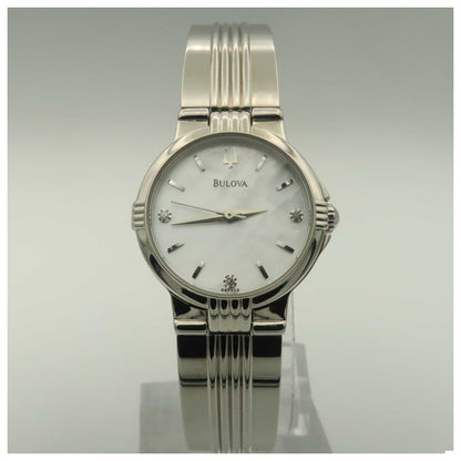 Front view of Bulova Bracelet Women's Swiss Quartz (Battery-Powered) Watch 96P002-PO