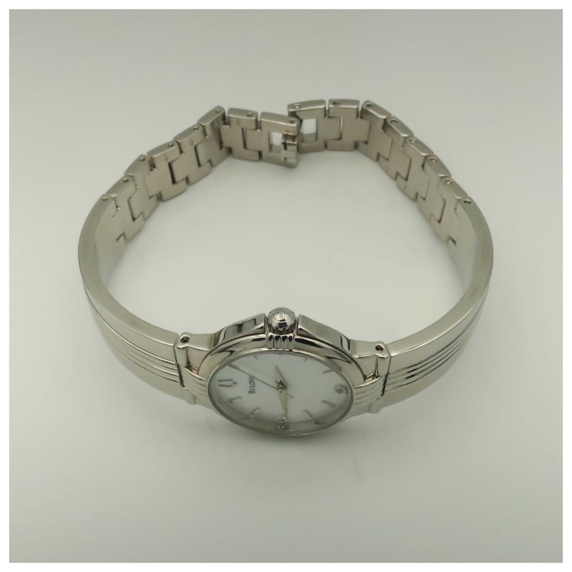 Bulova Bracelet Women's Swiss Quartz (Battery-Powered) Watch 96P002-PO - Image #8